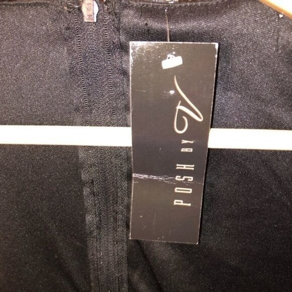 Sequin Fully Lined Sleeve Corset Dress - Picture 10 of 15